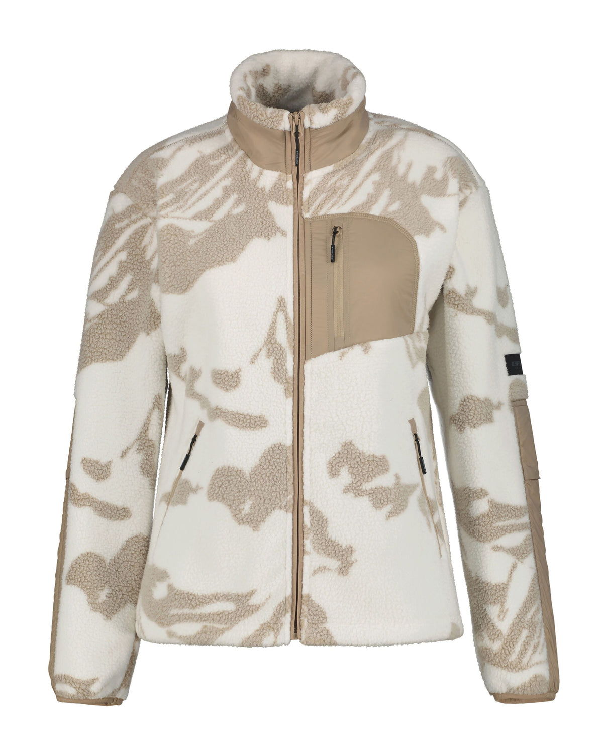 Icepeak Modena Midlayer-Jacke Damen, Café au Lait