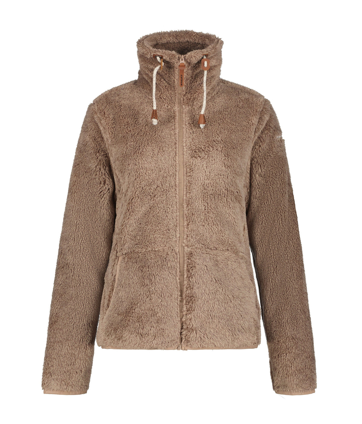 Icepeak Colony Midlayer-Jacke Damen, Braun