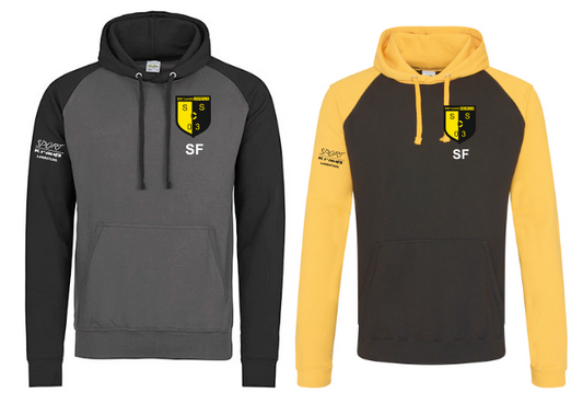 SSC Landstuhl Hoodie gelb/schwarz inkl. Druck