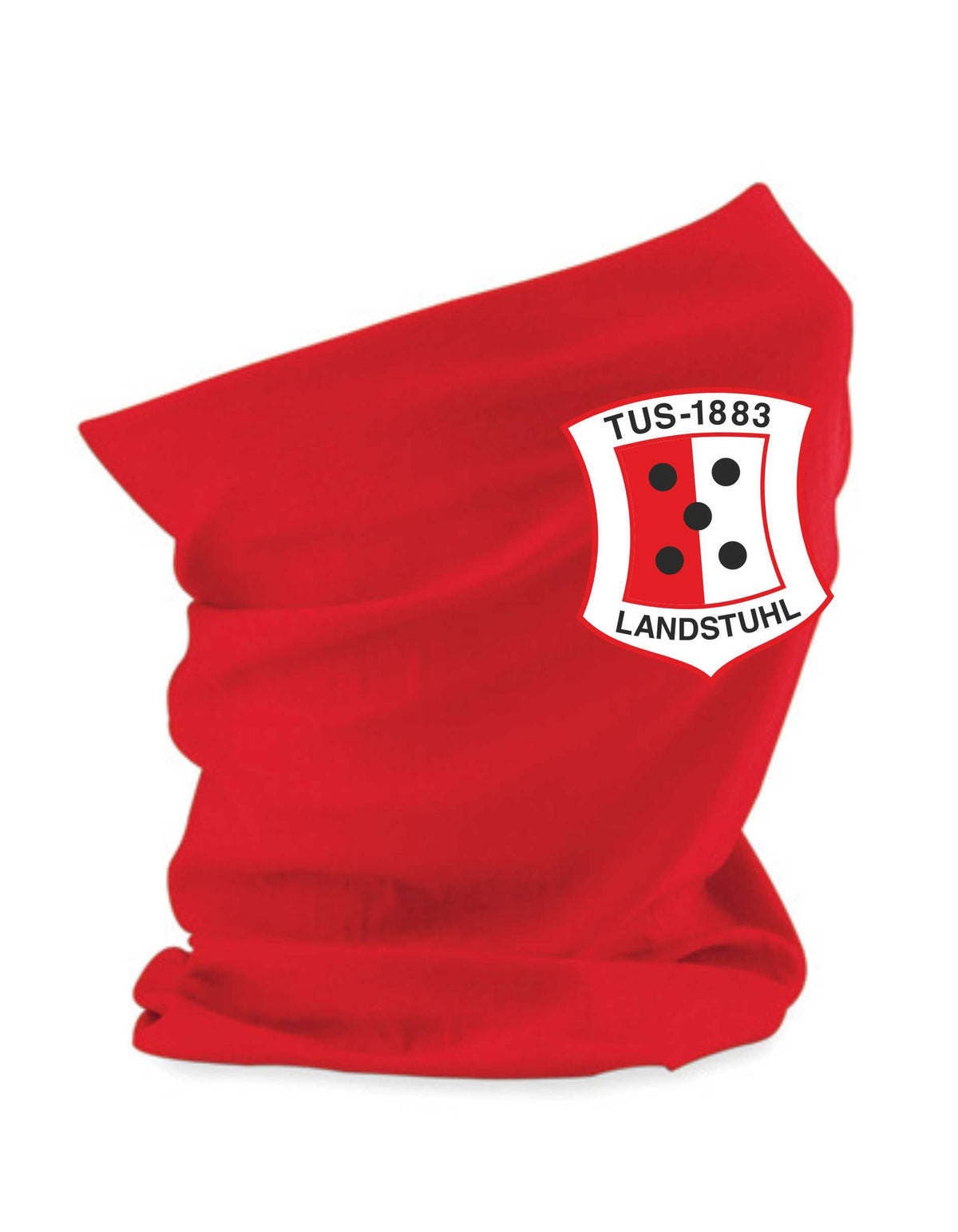 TuS Landstuhl Multifunktionstuch rot mit Wappen