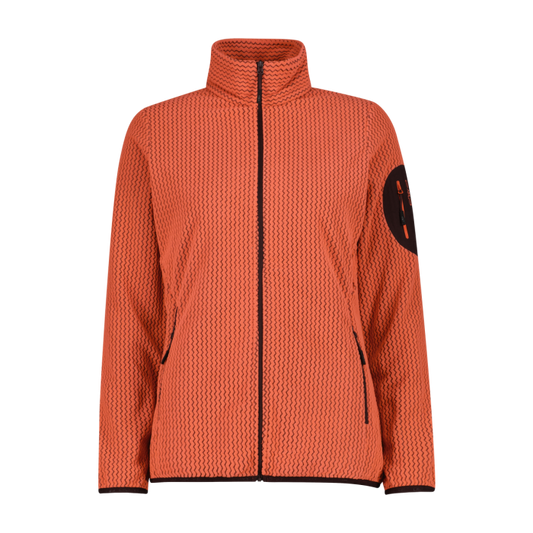 CMP Struktur-Fleece Jacke Damen Mariegold