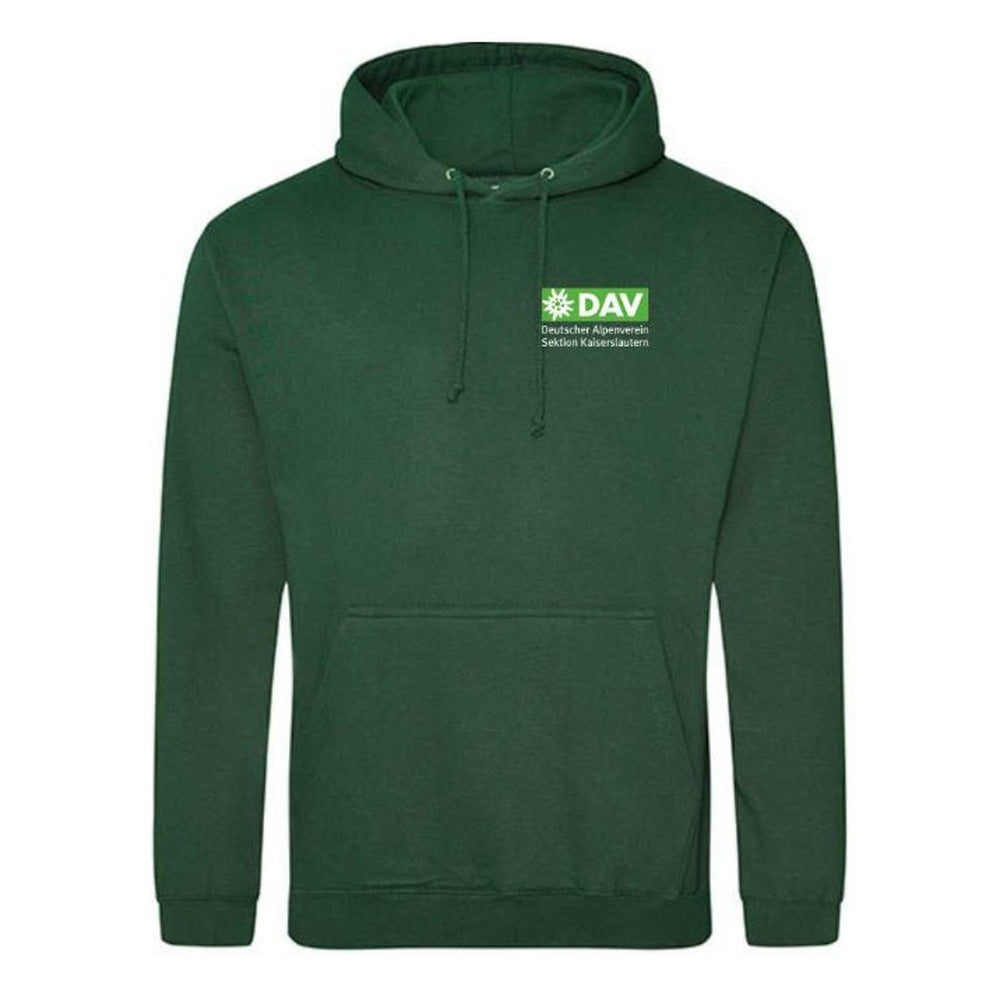 DAV College Hoodie Bottle Green