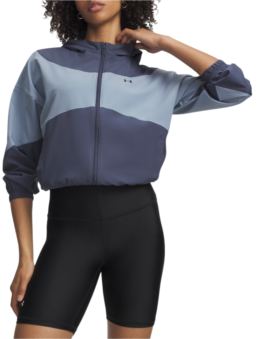 UNDER ARMOUR Rival Woven Jacket Hood Damen