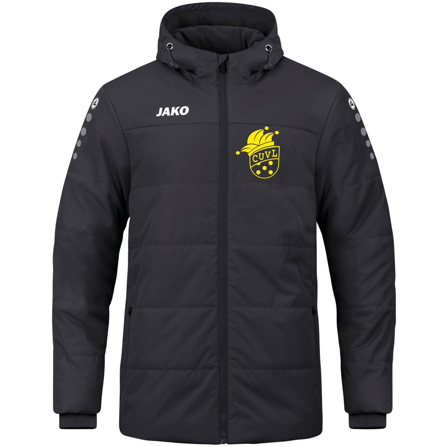 CUVL JAKO Coachjacke Team mit Kapuze